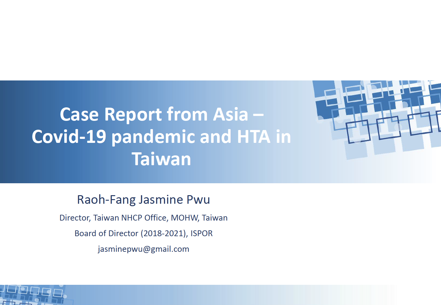 Raoh-Fang (Jasmine) Pwu, Director, National Hepatitis C Program Office, Ministry of Health and Welfare, Taiwan PDF